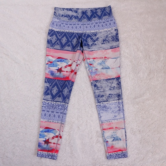 Mossimo Supply Co. Pants - MOSSIMO Mountain Vibes Arctic Geo Printed Leggings
